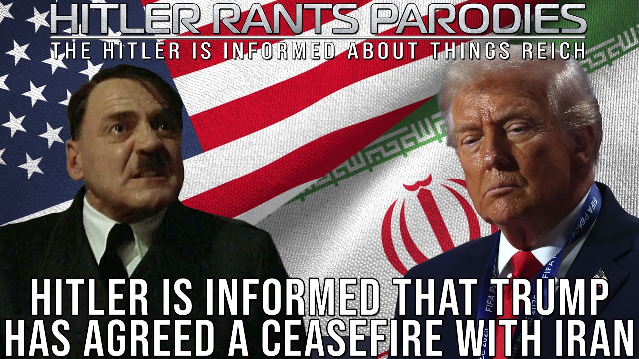 Hitler is informed that Trump has agreed a ceasefire with Iran