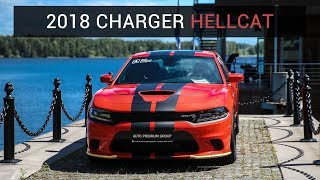 Обзор нового 2018 Dodge Charger Hellcat на русском - самый мощный серийный седан в мире !