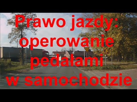 Wideo: Jak Pedałować W Samochodzie