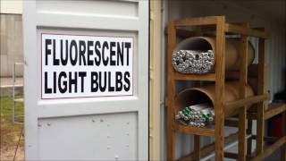 How To Use A Shipping Container As A Transfer Station Recycling Shed