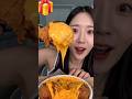 Cheesy Fried Chicken ASMR 🤤🔥 #shorts #asmr#mukbang
