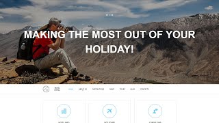 Travel Moto CMS 3 Template by MotoCMS - 53740