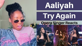 Opera Singer Reacts to Aaliyah Try Again | Jay Leno | Performance Analysis |
