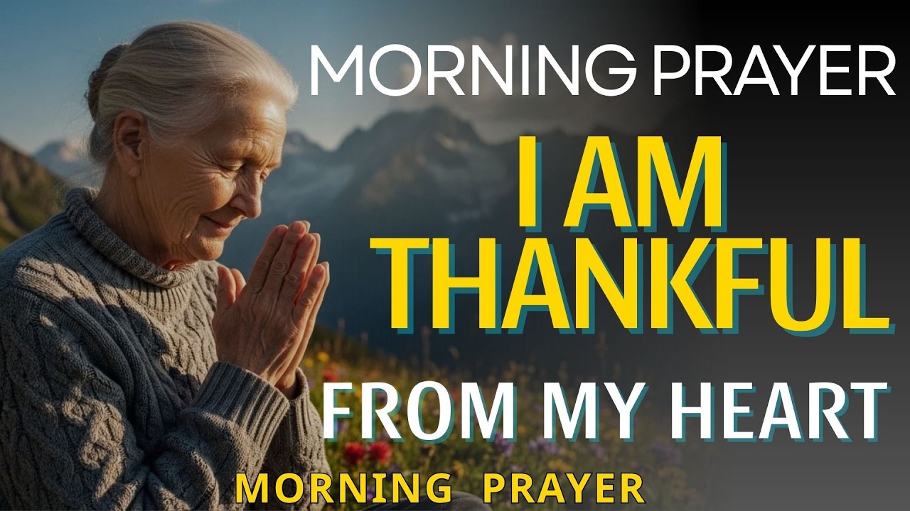 Start Your Day With Gratitude Today | Morning Prayer of Thanksgiving