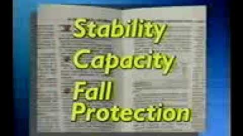 Construction Safety Training Video  OSHA Scaffolding Requirements Summary
