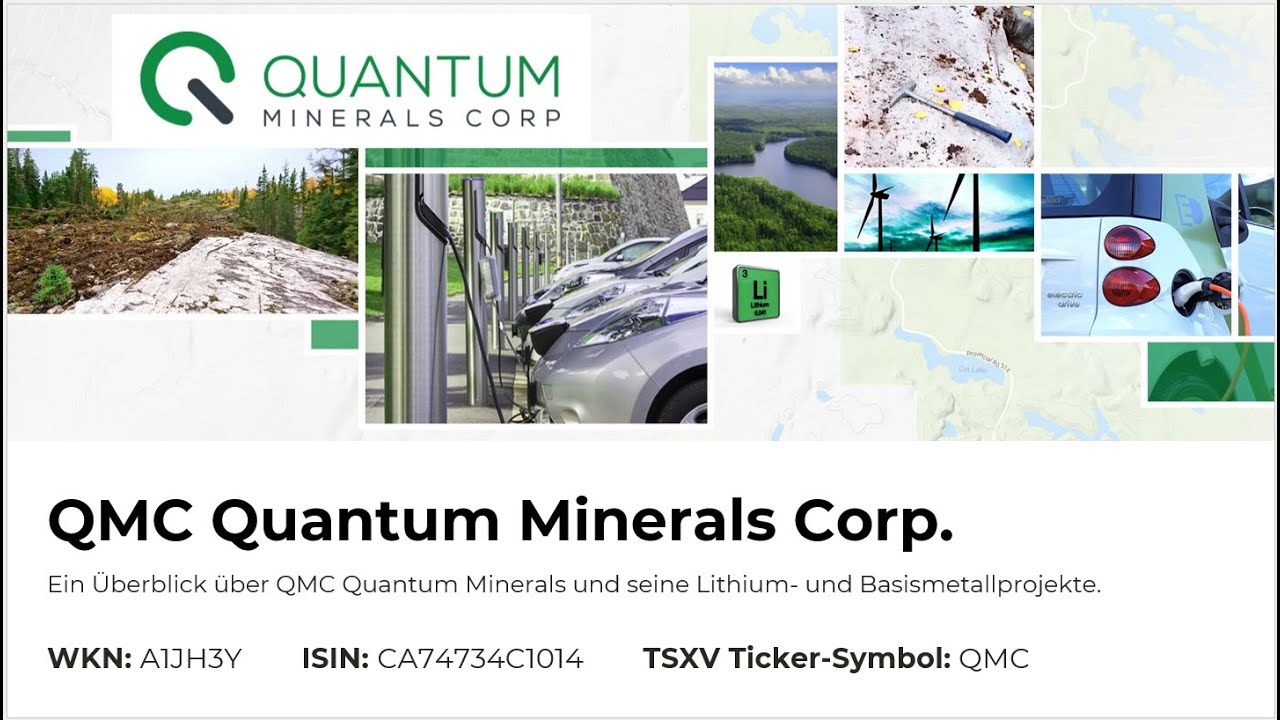 Neue Lithium Aktie sorgt für Aufsehen: QMC Quantum Minerals gehört 2024 ins Depot?