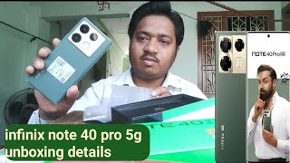 Infinix Note 40 Pro 5G Unboxing and First Look Complete Charging Solution full magnetic kit