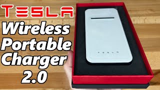 Tesla Wireless Portable Charger 2.0