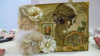 Vintage 1920s Wedding Le Romantique Mini Album