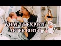 NEWBORNS FIRST 24 HOURS OF LIFE | WHAT TO EXPECT AFTER GIVING BIRTH AND LABOR POSTPARTUM BELLY SHOT