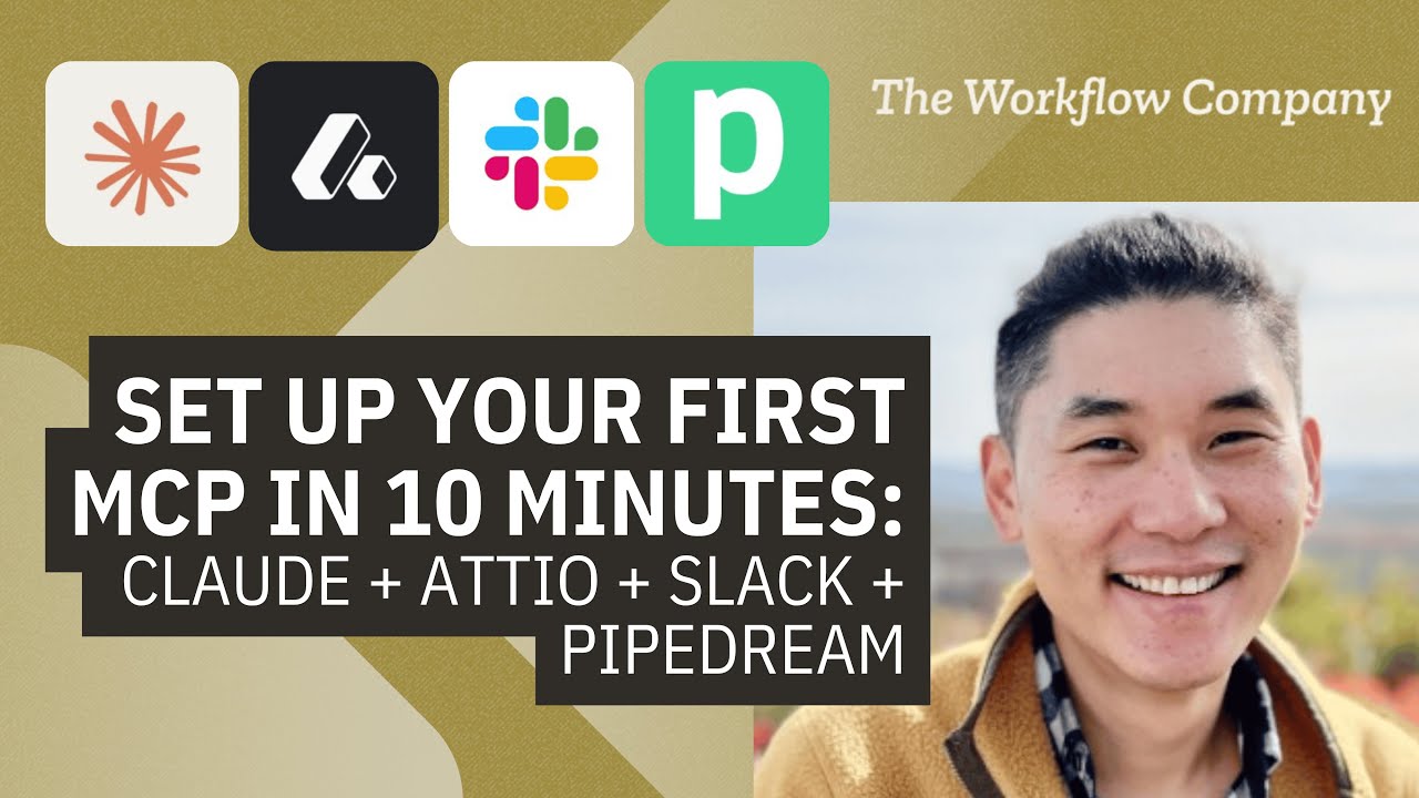 Set Up Your First MCP in Under 10 Minutes | Claude + Attio + Slack + Pipedream  | GTM Walkthrough