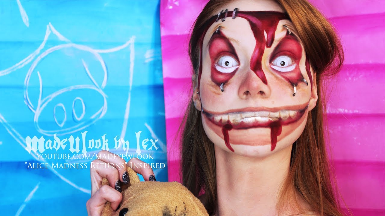 Alice Madness Returns Insane Asylum Child Makeup Tutorial YouTube