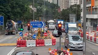 4K Hongkong Bus Ride Kwun Tong, Hongkong 08052019