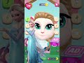 Frozen Heart elsa cosplay by my talking Angela #mytalkingangela2 #gaming #cosplay #snow #princess