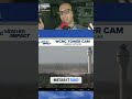 Charlotte Airport Dust Storm: Crazy Weather Alert! #shorts