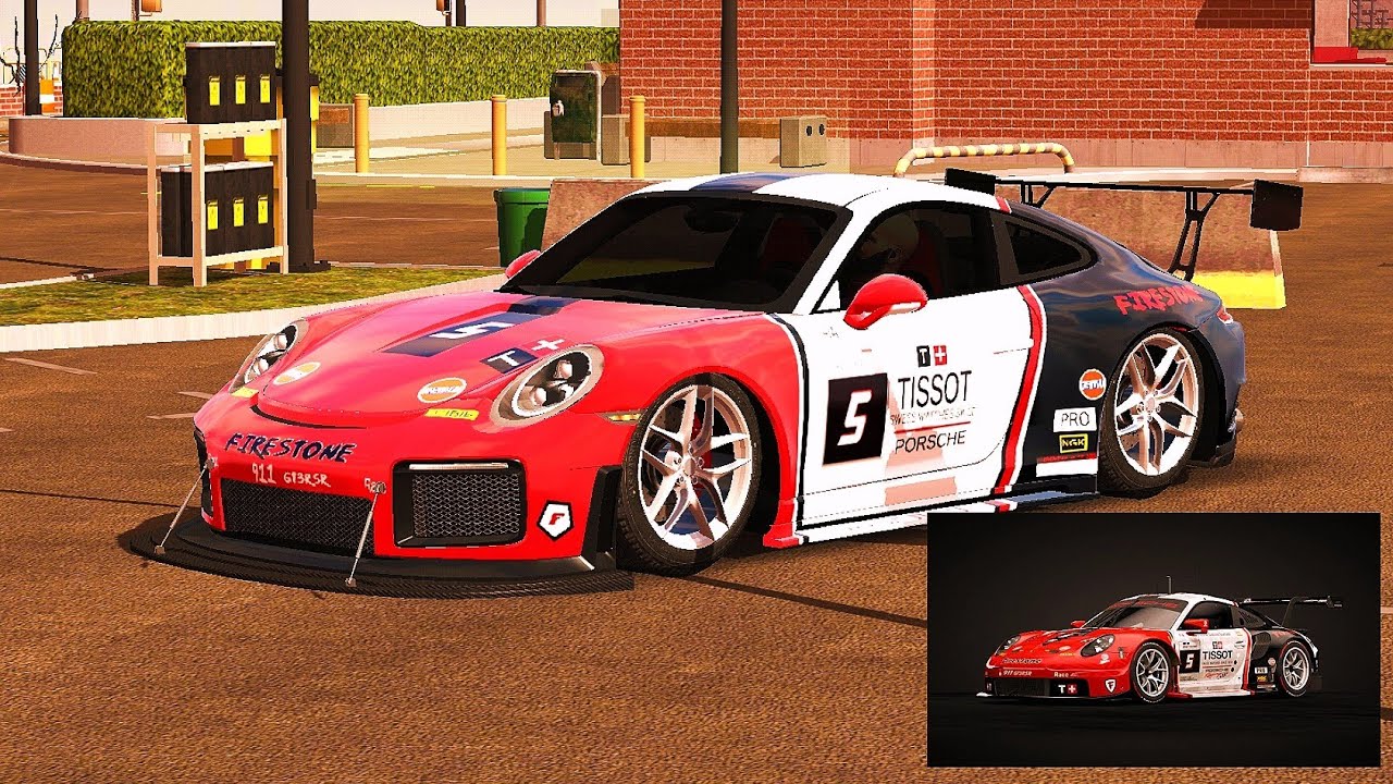 Car parking แต่ง Porsche 911 ลายแข่ง YouTube