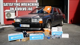 35 Minutes Wrench Fest on my Volvo 740