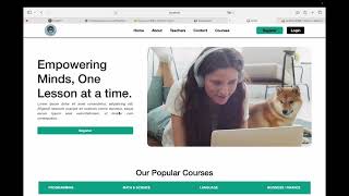 Galaxy Teaching E-learning Platform Project