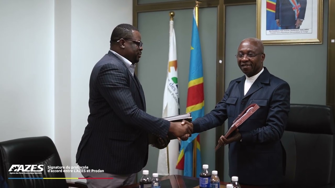SIGNATURE DU PROTOCOLE D'ACCORD ENTRE L'AZES ET LE PRODAN