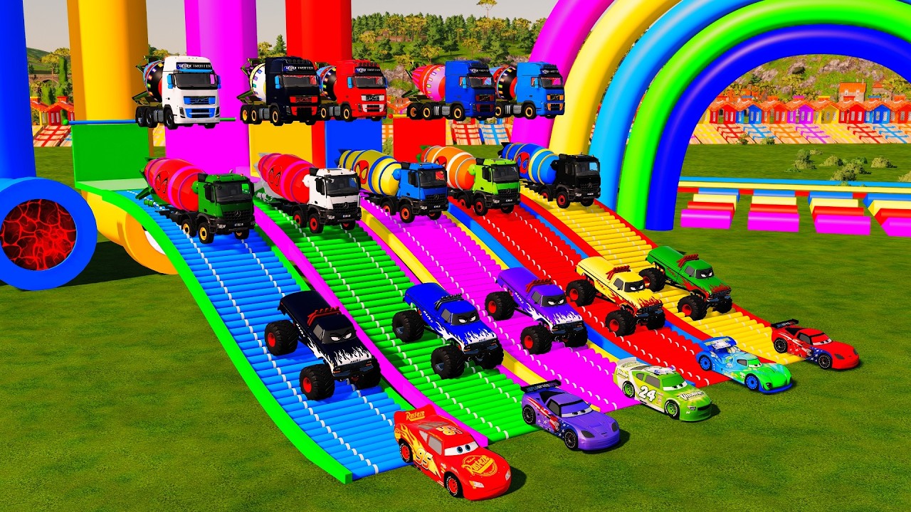 Superheroes On A Motorcycle Ride Over The Sea Along The Supper& Spider Man #gta5