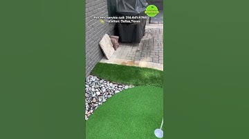 putting green installation