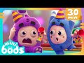 Pogo troubles the party | Minibods | Baby Oddbods | Kids Learn ! | Kids Cartoons