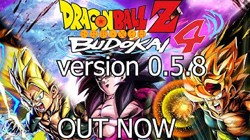 Dragon Ball Z Budokai 4 v0.5.8 is OUT NOW and it will be the last...