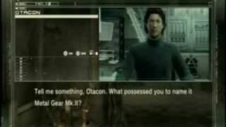 Codec: Otacon talks about the Mark II