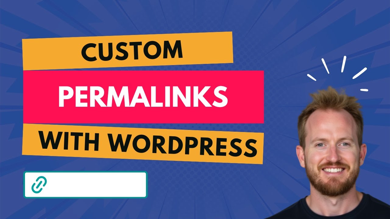 How to Customise WordPress Permalinks 🔗 - YouTube