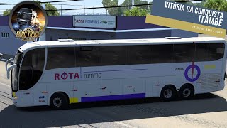 VITÓRIA DA CONQUISTA / ITAMBÉ - ÔNIBUS G6 1200 - ROTA TRANSPORTES - MAPA BAHIA (ETS2) screenshot 3