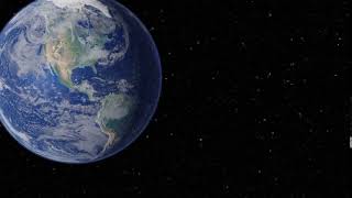 Geostationary Earth Spinning Cycles Blender Render (60 FPS)