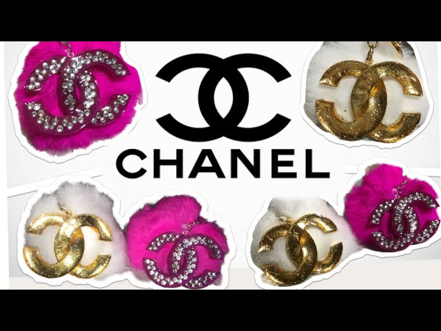 DIY Chanel resin keychain 
