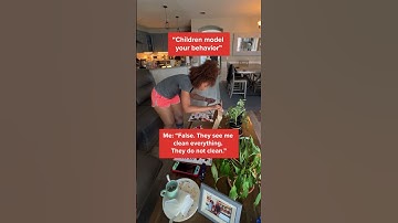 Children model your behavior? False!