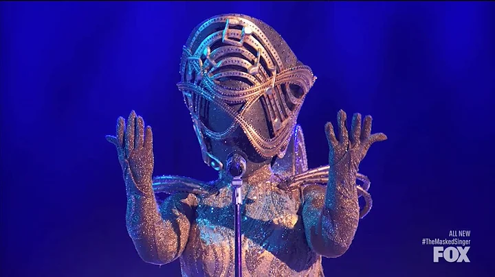 The Masked Singer 8  - Harp sings Whitney's I Have...