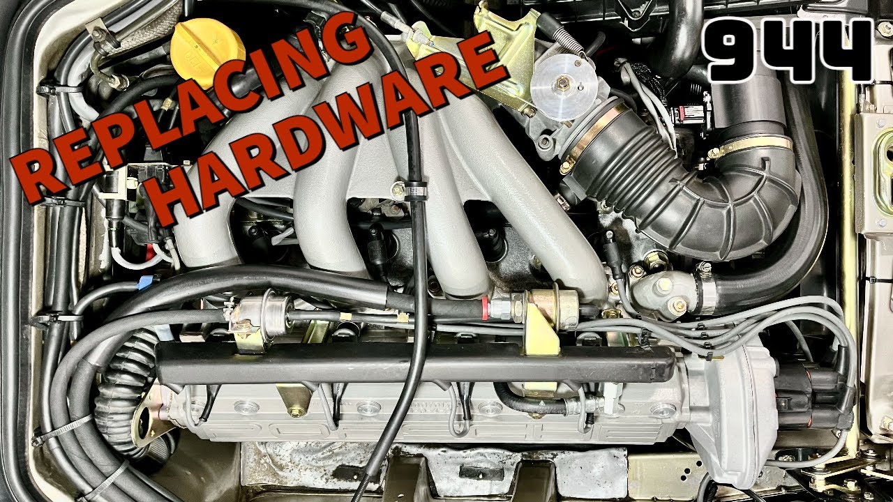 Porsche 944 Replacing Nuts, Bolts, & Washers Hardware Restoration Tutorial YouTube