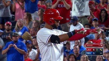 LAA@TEX: Mazara plates Andrus with single to right