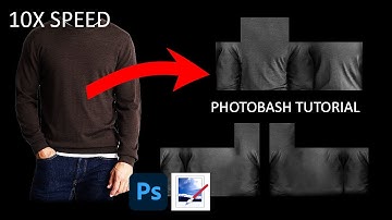 How to make realistic wrinkle shirts (roblox speed photobashing tutorial)