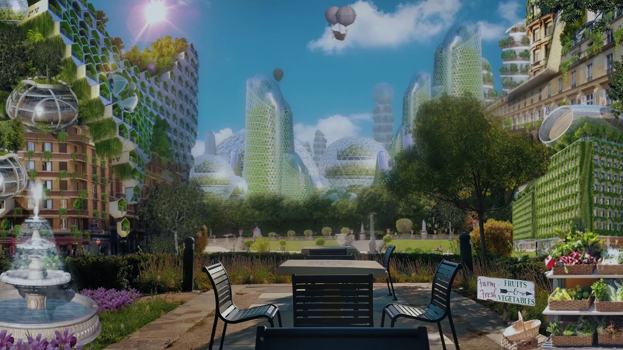 Seraph City [ASMR] ⋄ Solarpunk ☼ Ambience of The Carbon Coast Solarpunk  Novel 