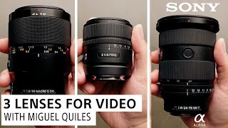 3 Great Lenses For Content Creators with Miguel Quiles