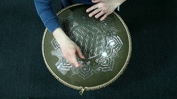 Guda 2.0 Plus FX. "Enigma" scale. "Flower Of Life" design.