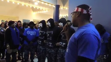 Omicron Iota Chapter of Phi Beta Sigma Fraternity, Inc. Fall 2012 Probate
