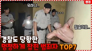 이렇게 잡아도 되나..? 경찰들이 당황할 정도로 멍청하게 잡힌 범죄자들 TOP7