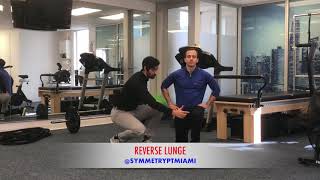 Lunge Variations Reverse Lunge