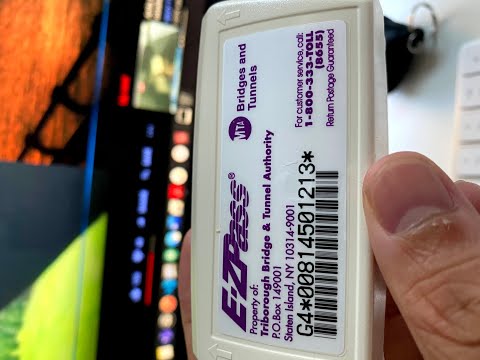 How to install EZPass in a car NY.
