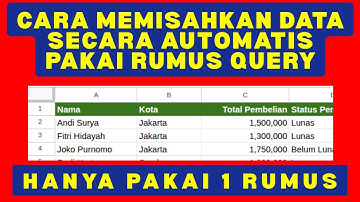 QUERY di Google Sheet, Alternatif Excel yang Lebih Cepat dan Automatis