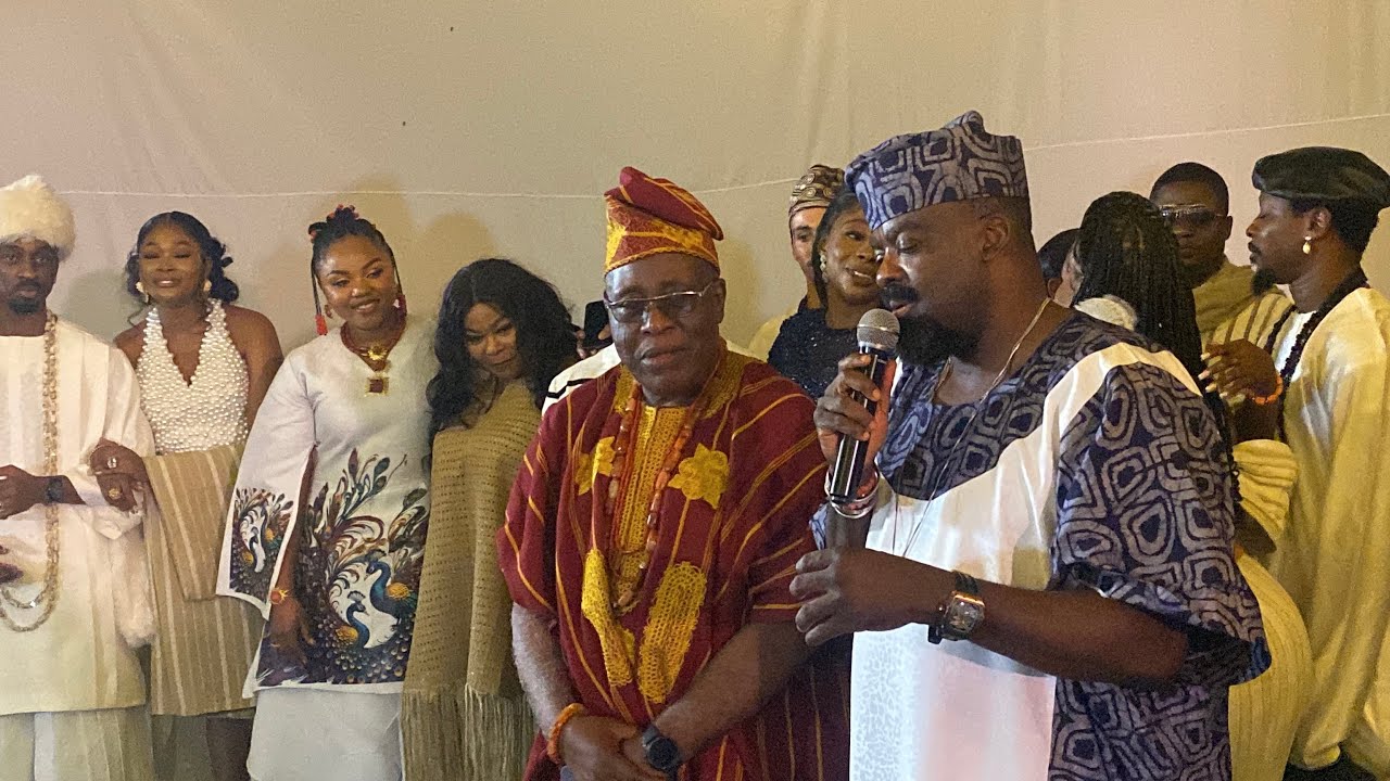 KUNLE AFOLAYAN, SOLA SOBOWALE, KIEKIE, GABRIEL AFOLAYAN, SAIDI BALOGUN, OTHERS AT ANIKULAPO SEASON 2