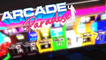 Arcade Paradise in Space Engineers: Ash