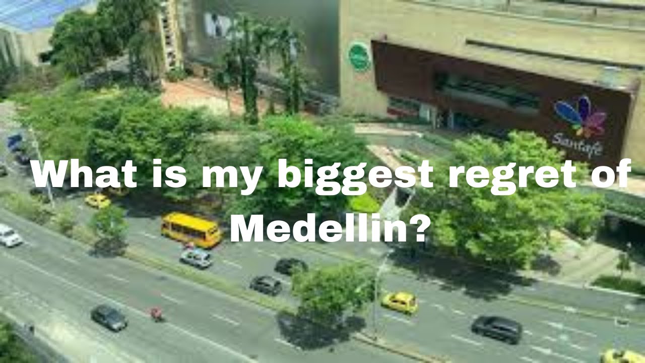 Play: What is my biggest regret after a week in Medellin? 🇨🇴