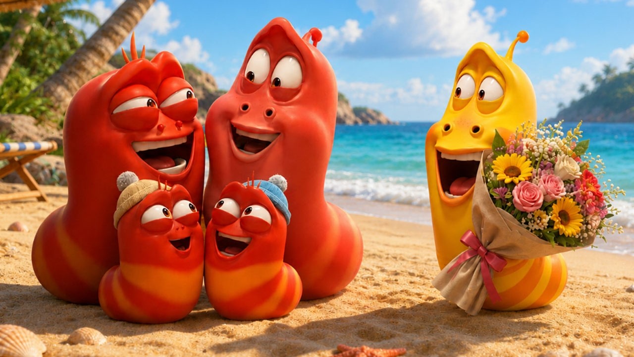 LARVA 2026: FAMILY HAPPY  | ANIMATION COMEDY | FUNNY ANIME | COMICS