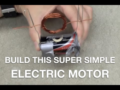 Video: Jak postavit jednoduchý elektrický motor: 10 kroků (s obrázky)